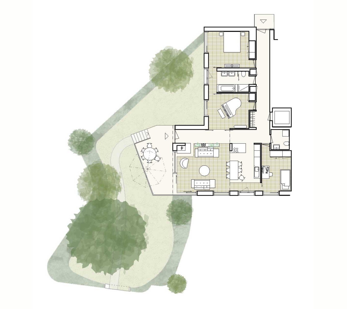 Wohnung Bel-Etage Nord