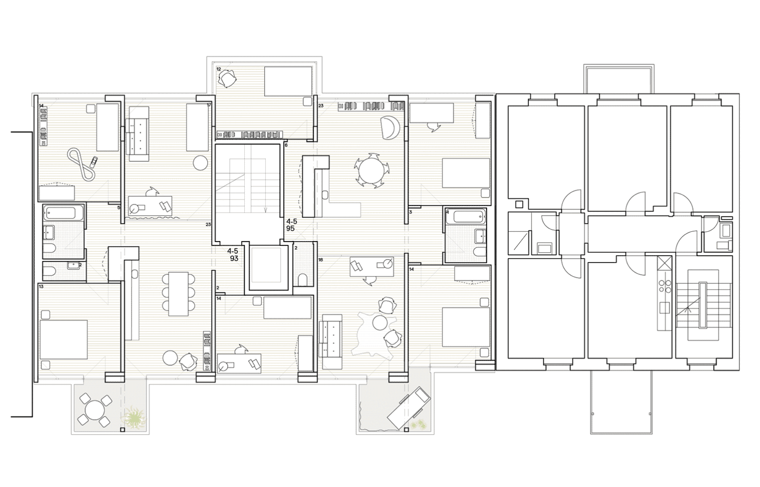 Grundriss Obergeschoss