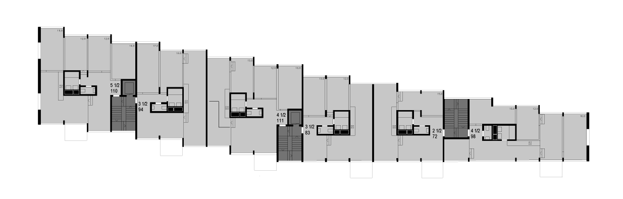 Grundriss Obergeschoss