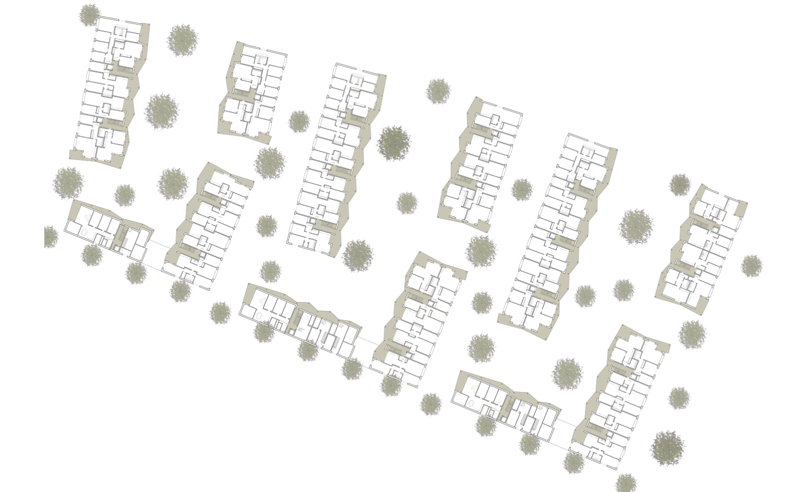 Grundriss Normalgeschoss