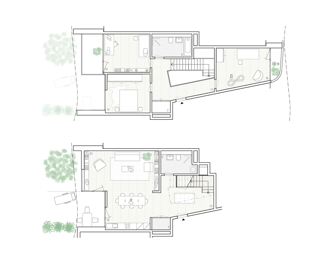 Maisonette Erdgeschoss / 1.Obergeschoss