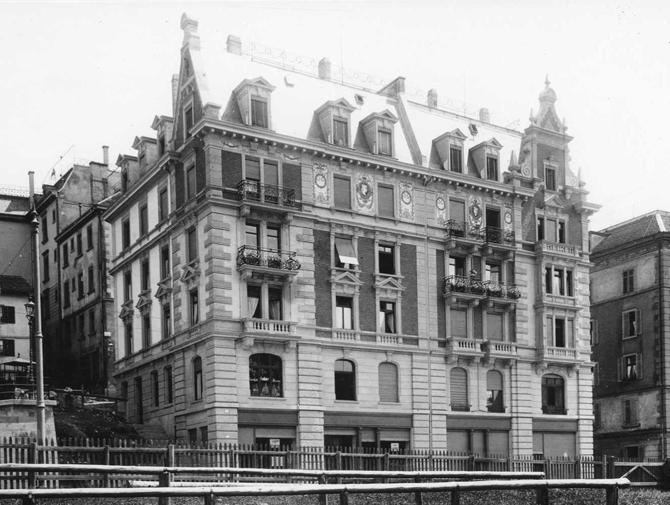 Originalzustand nach dem Bau 1900