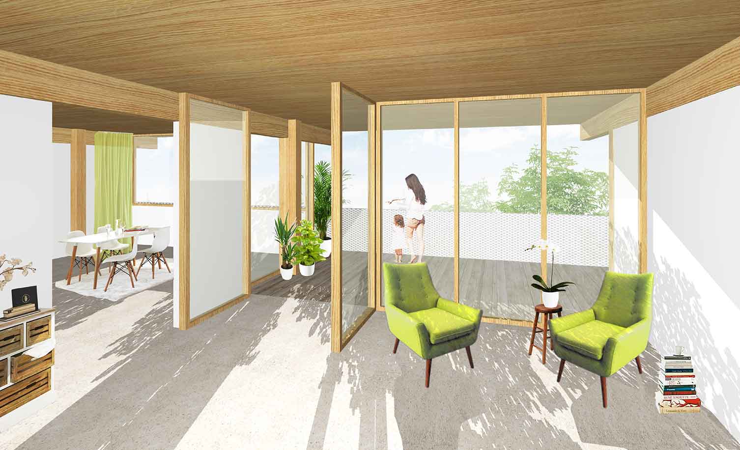 Wohnraum Projektperimeter