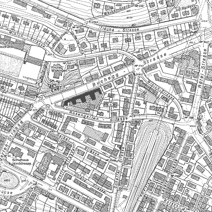 Situation Rosengartenstrasse